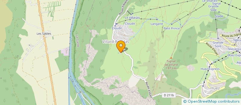 localisation de l'entreprise MONSIEUR CLEMENT MARAIS  VILLARD-RECULAS