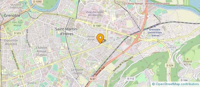 localisation de l'entreprise MONSIEUR CLEMENT MARANDOLA  SAINT-MARTIN-D'HERES