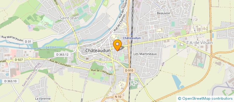 localisation de l'entreprise MONSIEUR CLEMENT MARCHAL à CHATEAUDUN