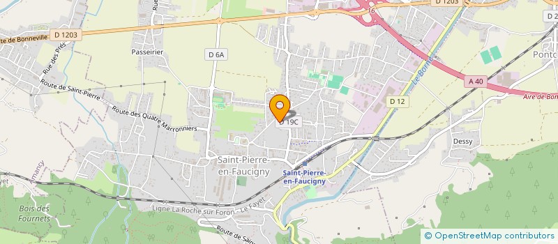 localisation de l'entreprise MONSIEUR CLEMENT MARCHAT  SAINT-PIERRE-EN-FAUCIGNY