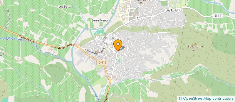 localisation de l'entreprise MONSIEUR CLEMENT MARCHESE  LA VALETTE-DU-VAR