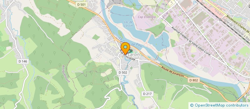 localisation de l'entreprise MONSIEUR CLEMENT MARESTIN à LAROIN