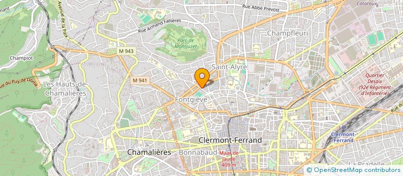 localisation de l'entreprise MONSIEUR CLEMENT MARIAGE à CLERMONT-FERRAND