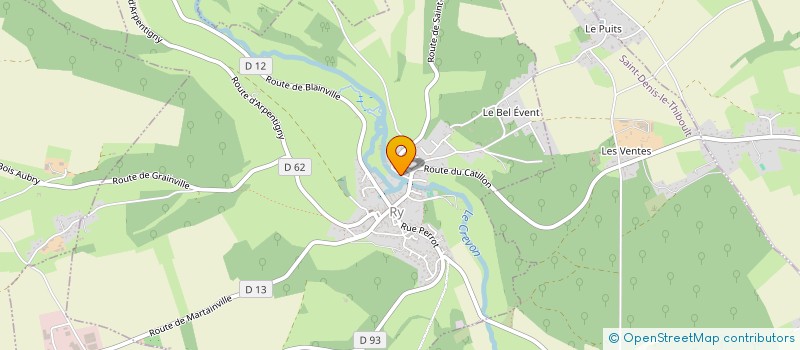 localisation de l'entreprise MONSIEUR CLEMENT MARIE à RY