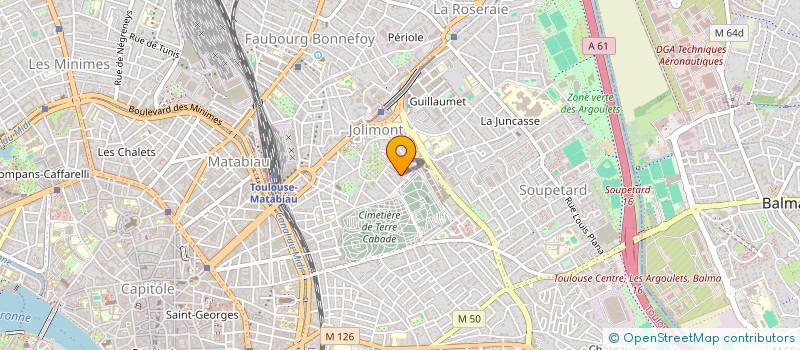 localisation de l'entreprise MONSIEUR CLEMENT MARIE MICHEL CHASSERY à TOULOUSE