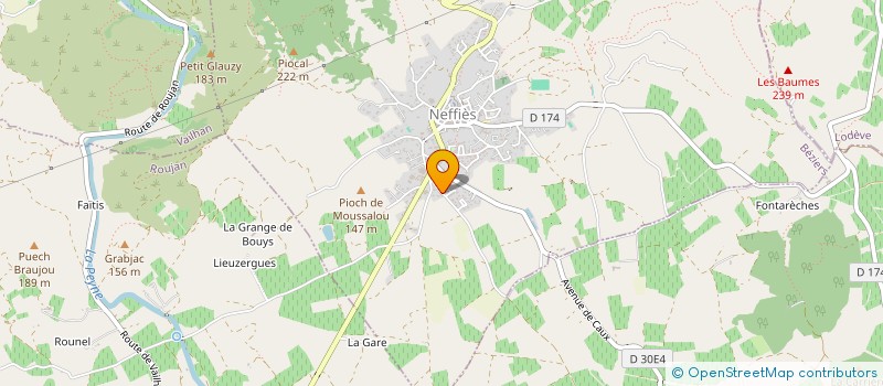 localisation de l'entreprise MONSIEUR CLEMENT MARION  NEFFIES