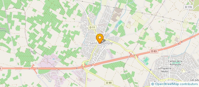 localisation de l'entreprise MONSIEUR CLEMENT MARKMANN  SAINT-HIPPOLYTE