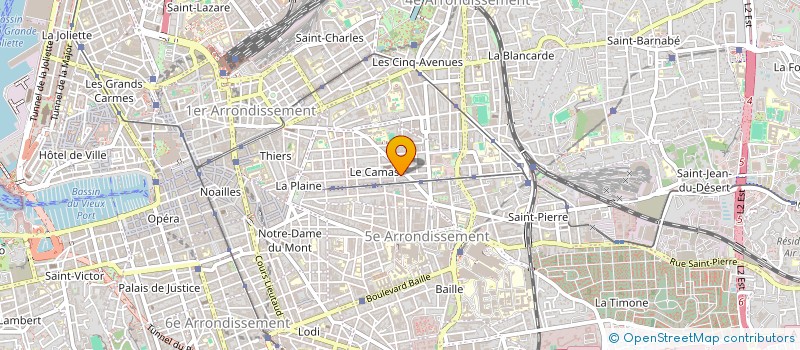 localisation de l'entreprise MONSIEUR CLEMENT MARTIN à MARSEILLE