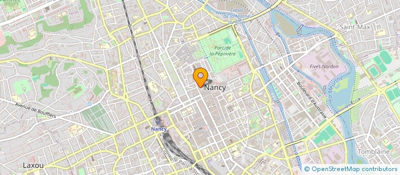 localisation de l'entreprise MONSIEUR CLEMENT MARTIN à NANCY