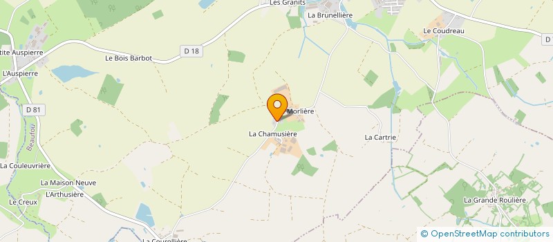 localisation de l'entreprise MONSIEUR CLEMENT MARTIN  BEAUFOU