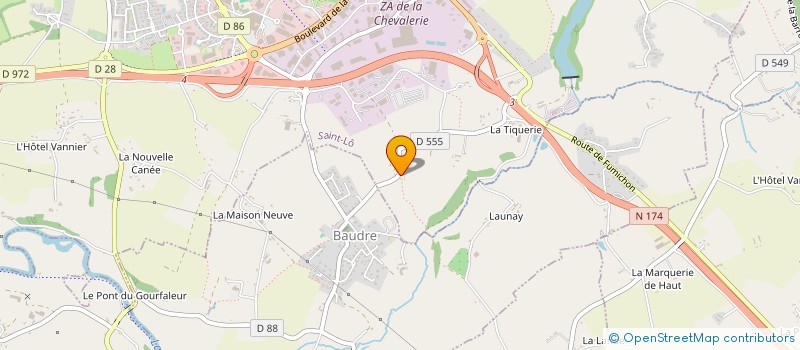 localisation de l'entreprise MONSIEUR CLEMENT MARTIN  SAINT-LO