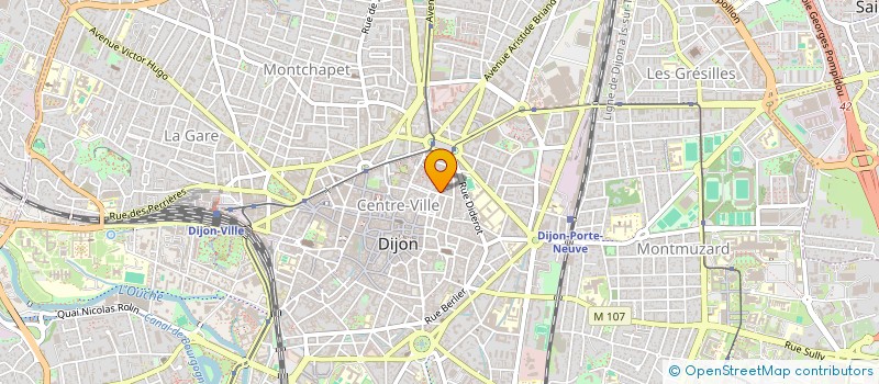 localisation de l'entreprise MONSIEUR CLEMENT MARTIN MARIE BOURRAT à DIJON