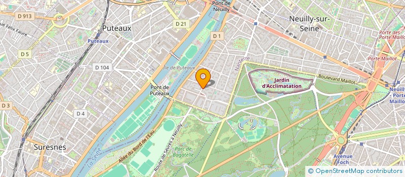 localisation de l'entreprise MONSIEUR CLEMENT MARTINACHE à NEUILLY-SUR-SEINE
