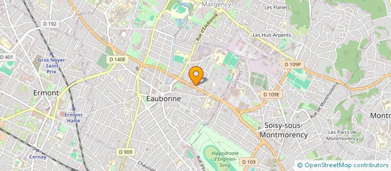 localisation de l'entreprise MONSIEUR CLEMENT MARTINET à EAUBONNE