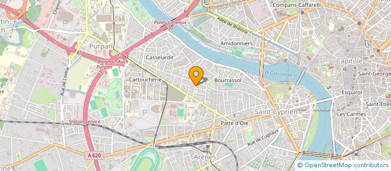 localisation de l'entreprise MONSIEUR CLEMENT MARTINEZ à TOULOUSE