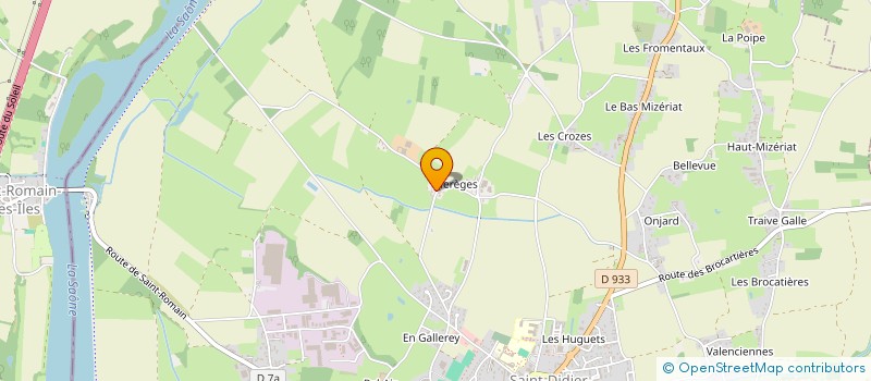 localisation de l'entreprise MONSIEUR CLEMENT MARTINON à SAINT-DIDIER-SUR-CHALARONNE