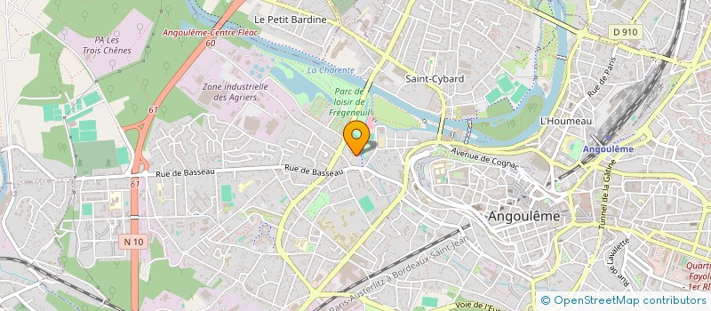 localisation de l'entreprise MONSIEUR CLEMENT MARXER à ANGOULEME