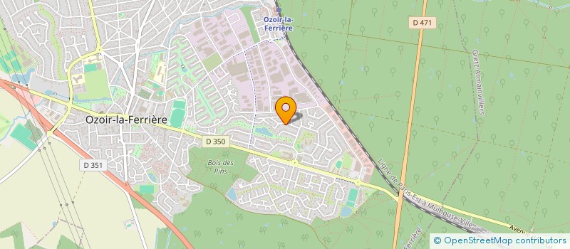 localisation de l'entreprise MONSIEUR CLEMENT MAS  OZOIR-LA-FERRIERE