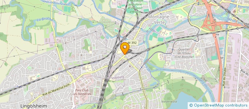 localisation de l'entreprise MONSIEUR CLEMENT MAS  STRASBOURG