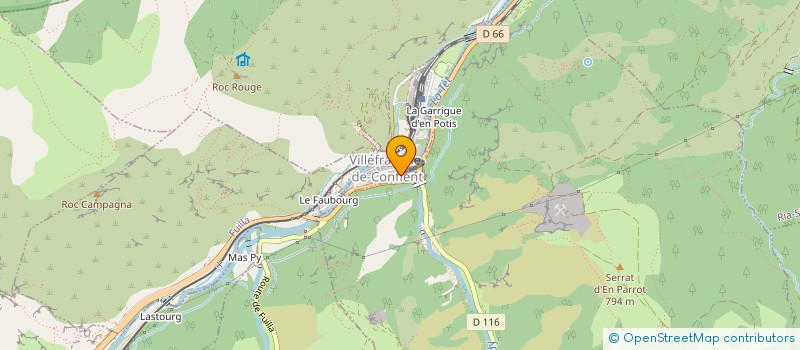 localisation de l'entreprise MONSIEUR CLEMENT MASERO  VILLEFRANCHE-DE-CONFLENT