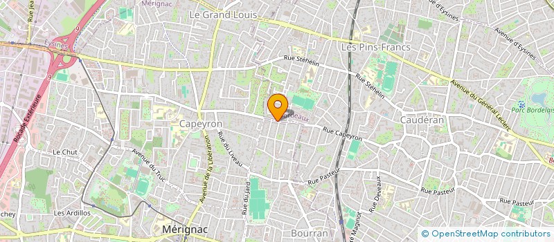 localisation de l'entreprise MONSIEUR CLEMENT MASSA  BORDEAUX