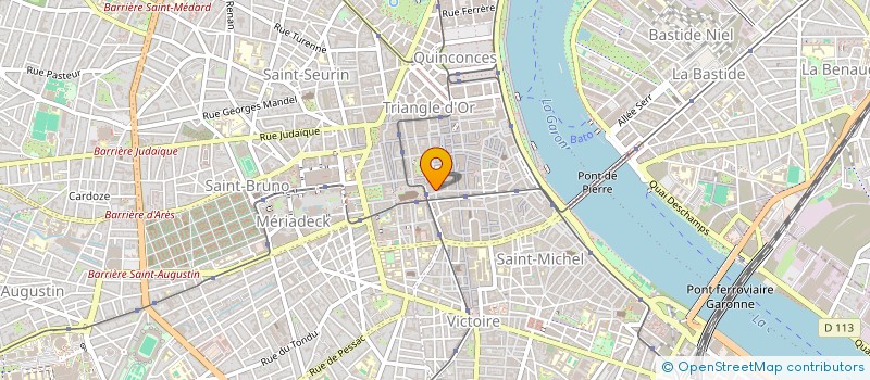 localisation de l'entreprise MONSIEUR CLEMENT MATHIEU à BORDEAUX