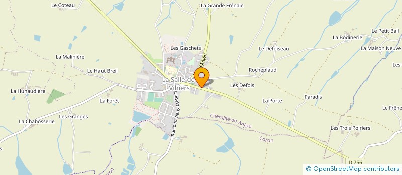 localisation de l'entreprise MONSIEUR CLEMENT MAUBOUSSIN  CHEMILLE-EN-ANJOU