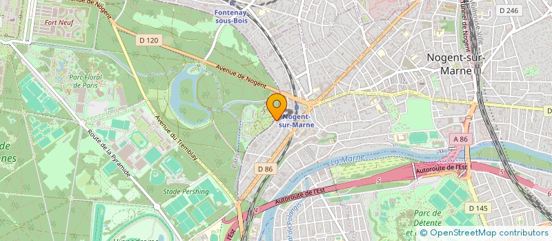 localisation de l'entreprise MONSIEUR CLEMENT MAURO  NOGENT-SUR-MARNE