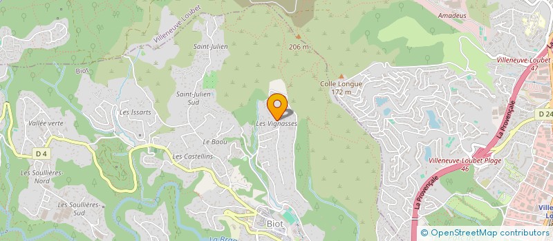 localisation de l'entreprise MONSIEUR CLEMENT MEGE  BIOT