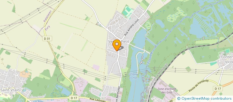 localisation de l'entreprise MONSIEUR CLEMENT MERCIER  VERT-LE-PETIT