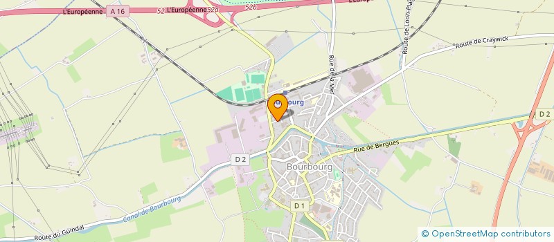 localisation de l'entreprise MONSIEUR CLEMENT MERLIER  BOURBOURG