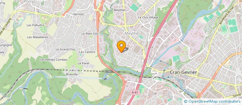 localisation de l'entreprise MONSIEUR CLEMENT MERVEILLE à ANNECY