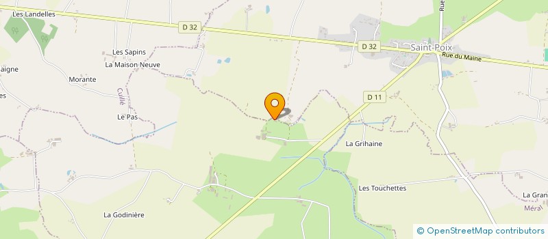 localisation de l'entreprise MONSIEUR CLEMENT MESSIER  LAUBRIERES