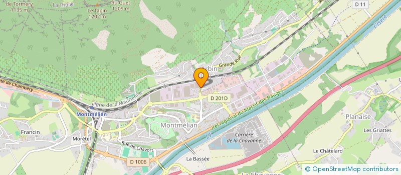 localisation de l'entreprise MONSIEUR CLEMENT METRAILLER  ARBIN