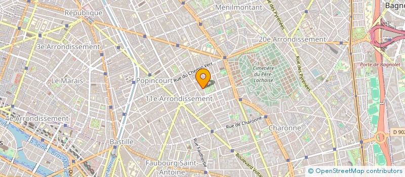 localisation de l'entreprise MONSIEUR CLEMENT MEUNIER à PARIS