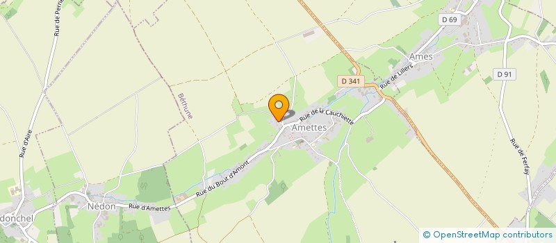 localisation de l'entreprise MONSIEUR CLEMENT MEYER  AMETTES