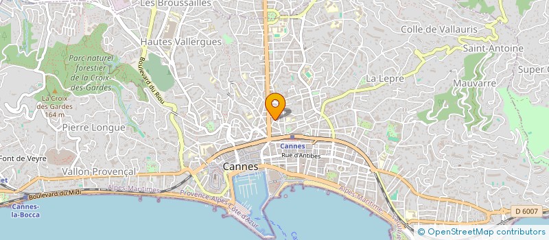 localisation de l'entreprise MONSIEUR CLEMENT MICHEL à CANNES