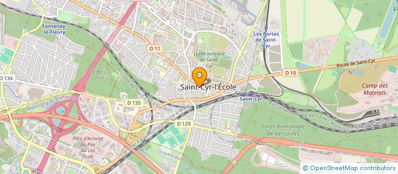 localisation de l'entreprise MONSIEUR CLEMENT MINARY  SAINT-CYR-L'ECOLE