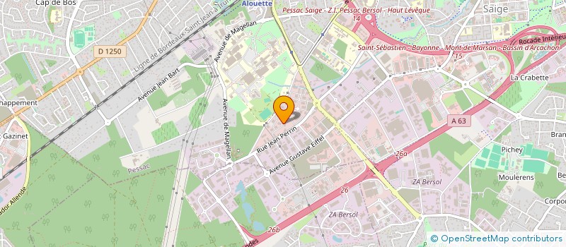 localisation de l'entreprise MONSIEUR CLEMENT MINOT  PESSAC