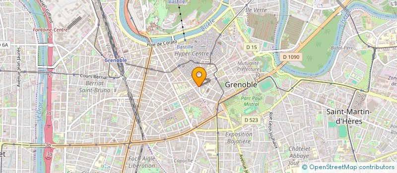 localisation de l'entreprise MONSIEUR CLEMENT MOLINIER à GRENOBLE