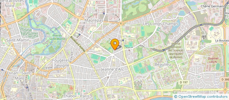 localisation de l'entreprise MONSIEUR CLEMENT MOLLIENS  RENNES