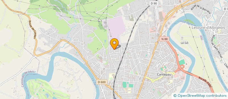 localisation de l'entreprise MONSIEUR CLEMENT MOMBOISSE à ALBI