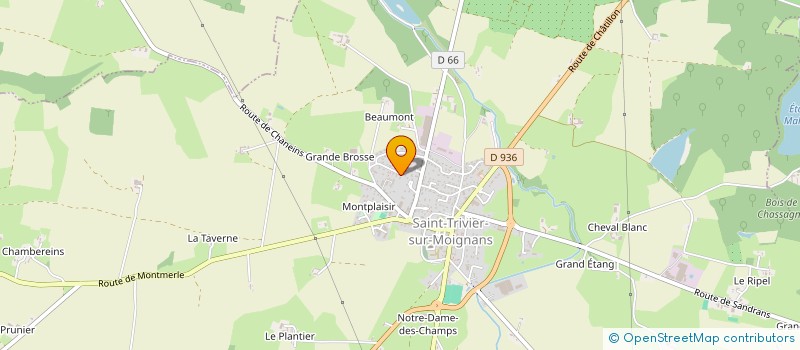 localisation de l'entreprise MONSIEUR CLEMENT MONELLO  SAINT-TRIVIER-SUR-MOIGNANS