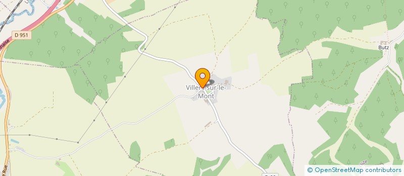 localisation de l'entreprise MONSIEUR CLEMENT MONFRAIX  VILLERS-SUR-LE-MONT