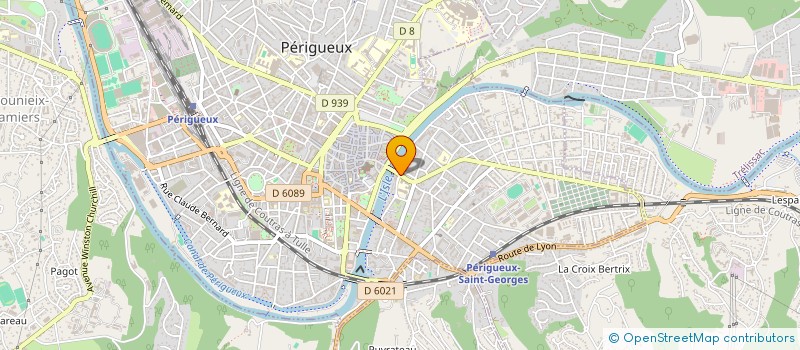 localisation de l'entreprise MONSIEUR CLEMENT MONTAGUT à PERIGUEUX