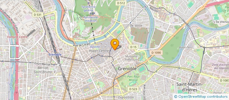 localisation de l'entreprise MONSIEUR CLEMENT MONTREUIL  GRENOBLE