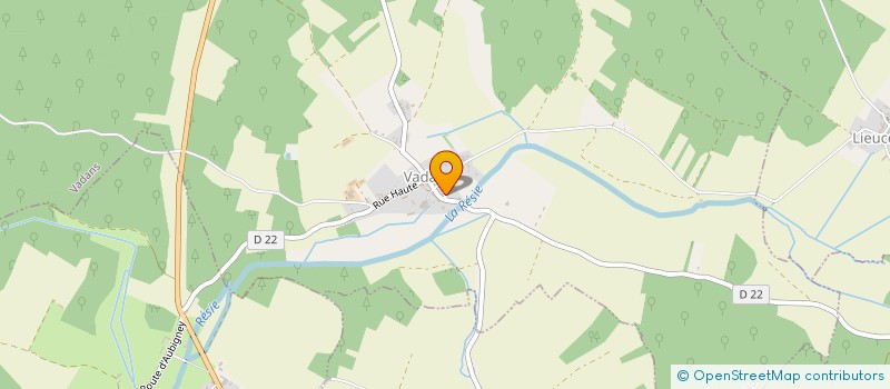 localisation de l'entreprise MONSIEUR CLEMENT MOREL  VADANS