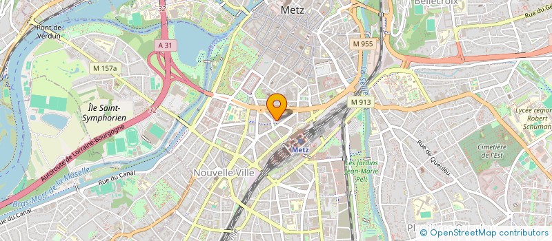 localisation de l'entreprise MONSIEUR CLEMENT MORIN  METZ