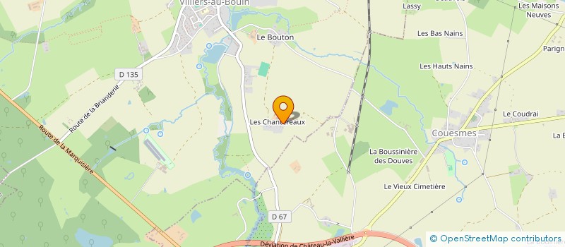 localisation de l'entreprise MONSIEUR CLEMENT MOTHU  VILLIERS-AU-BOUIN