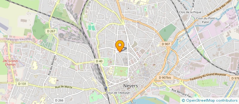 localisation de l'entreprise MONSIEUR CLEMENT MUCHA à NEVERS